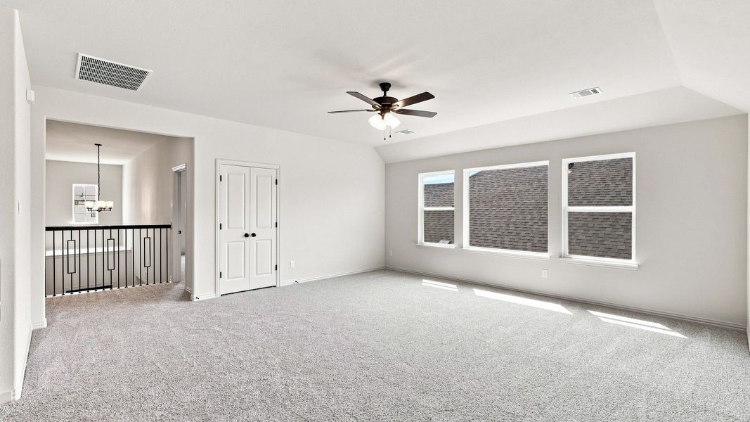 Furnished interior view inside a new home in Taylor Estates, Corinth (Image 33).