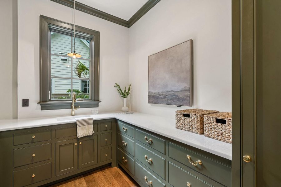 Furnished interior view inside a new home in , Mount Pleasant (Image 38).
