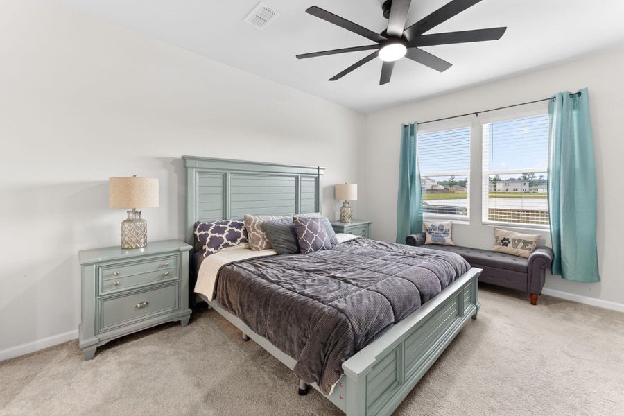 Furnished interior view inside a new home in Bradford Pointe, Summerville (Image 18).