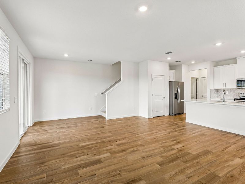 Spacious, unfurnished interior of a new home in Parkside at Shearwater, St. Johns (Image 6). Spacious, unfurnished interior of a new home in Parkside at Shearwater, St. Johns (Image 6).