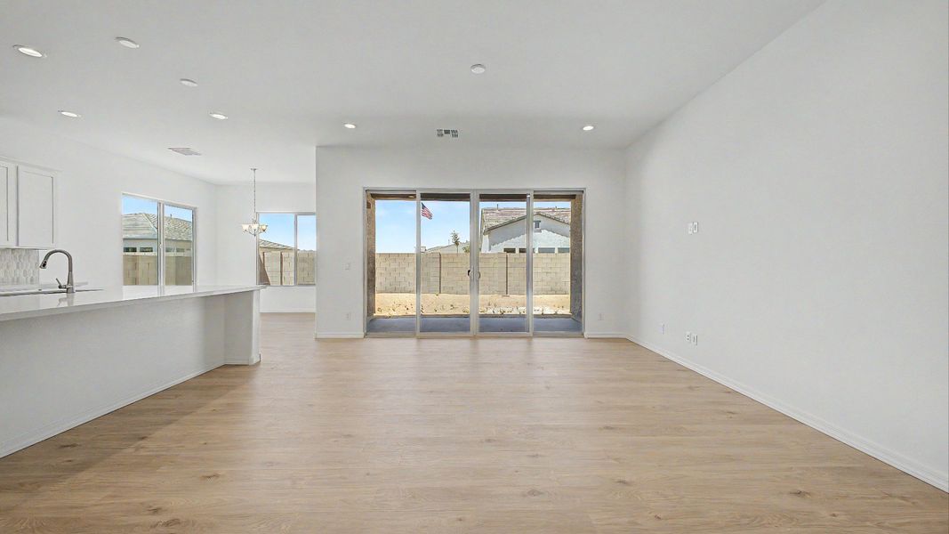 Furnished interior view inside a new home in Windrose, Waddell (Image 8).