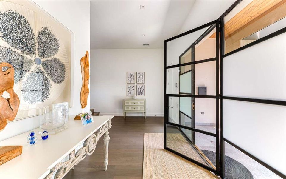 Furnished interior view inside a new home in , Dallas (Image 3).