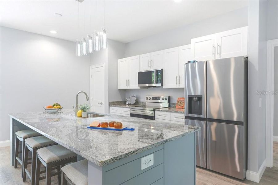 Furnished interior view inside a new home in , Deland (Image 19).