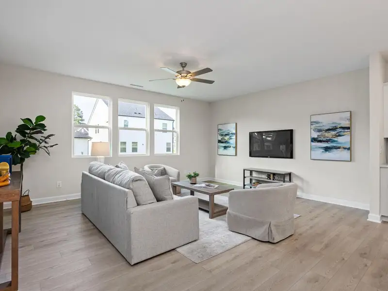 Furnished interior view inside a new home in Gregory Village, Lillington (Image 7).