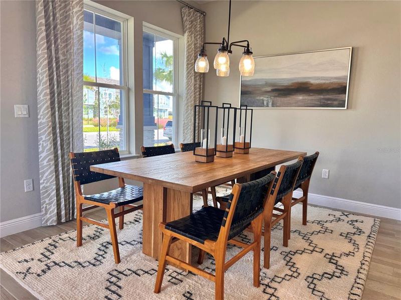 Furnished interior view inside a new home in , St. Cloud (Image 10). Furnished interior view inside a new home in , St. Cloud (Image 10).