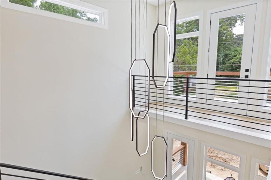 Close-up of interior finishes inside a home in , Atlanta (Image 13).