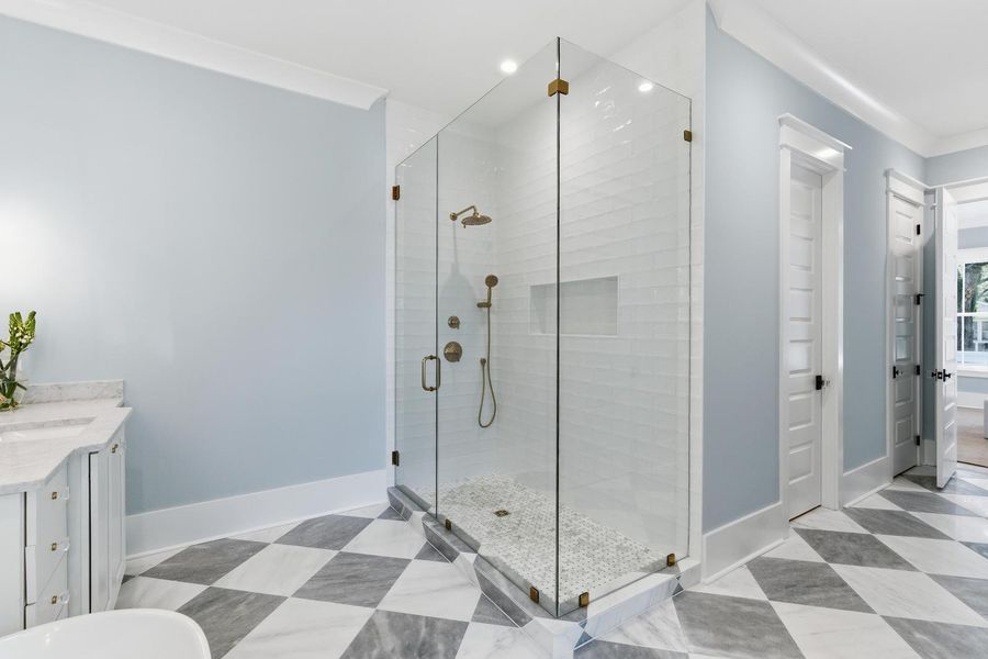 Furnished interior view inside a new home in , Mount Pleasant (Image 33).