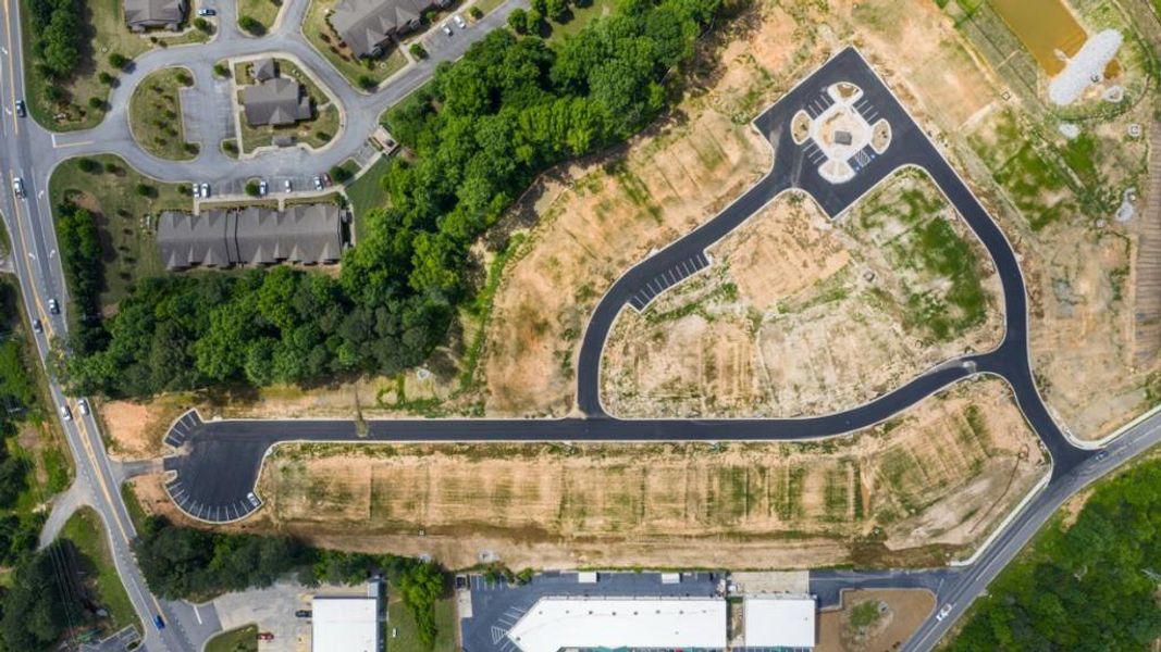 Site preparation for new homesites in Hughes Court, Dawsonville (Image 32).