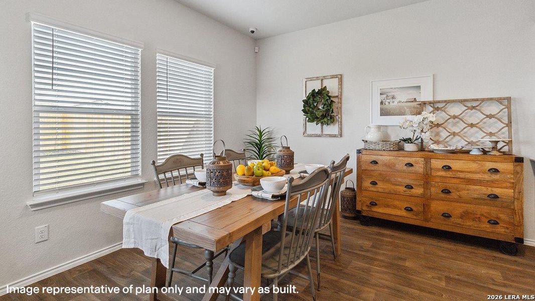 Furnished interior view inside a new home in Veranda, San Antonio (Image 36).