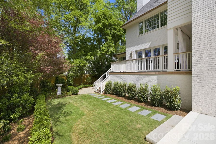 Exterior details and patio area of a home in , Charlotte (Image 20).