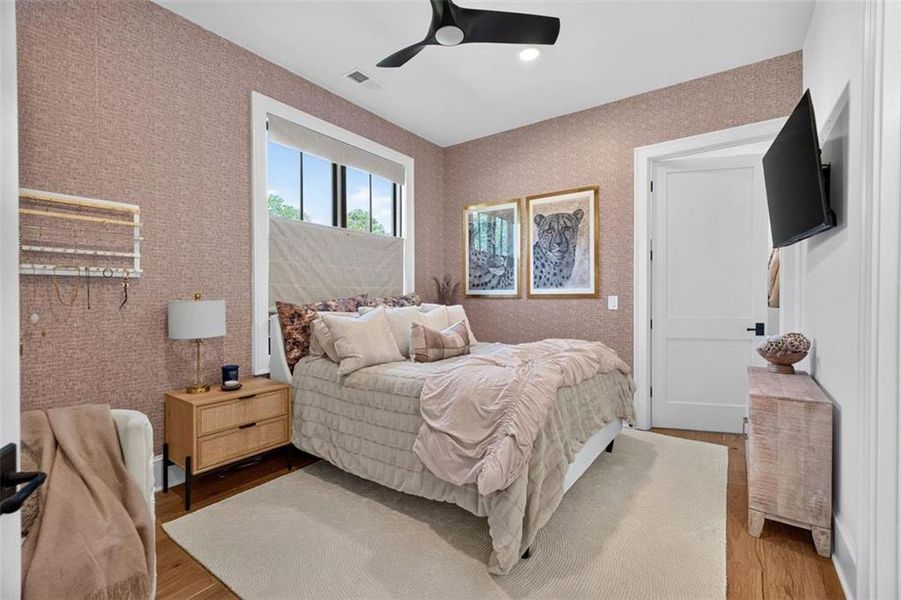 Furnished interior view inside a new home in , Alpharetta (Image 10).