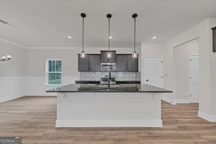 Furnished interior view inside a new home in Canterbury Villas, Carrollton (Image 10). Furnished interior view inside a new home in Canterbury Villas, Carrollton (Image 10).
