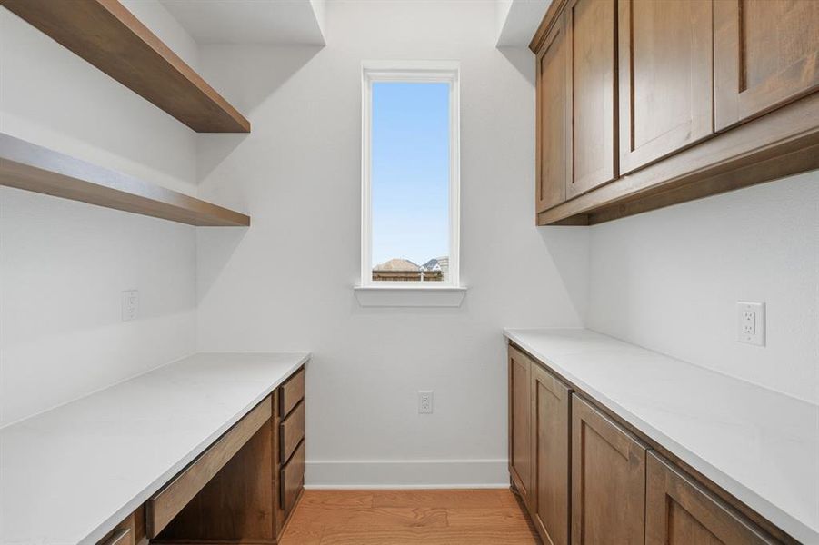 Furnished interior view inside a new home in Wildflower Ranch: 50ft. lots, Dish (Image 6).