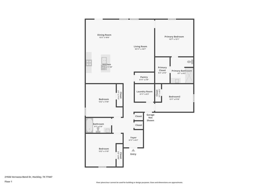 2D floor plan layout of this home in Cypress Green, Hockley, TX (Image 5). 2D floor plan layout of this home in Cypress Green, Hockley, TX (Image 5).