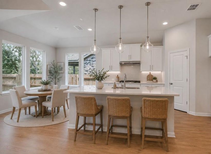 *Virtually Staged Kitchen*