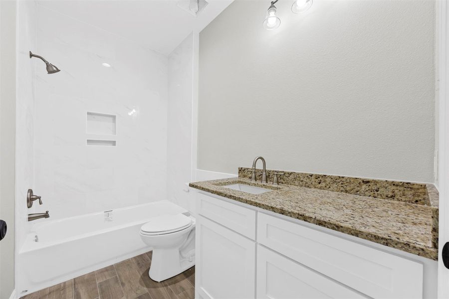 Sample of the 2nd full bath