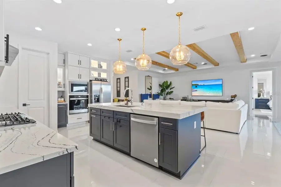 Furnished interior view inside a new home in , Punta Gorda (Image 29).