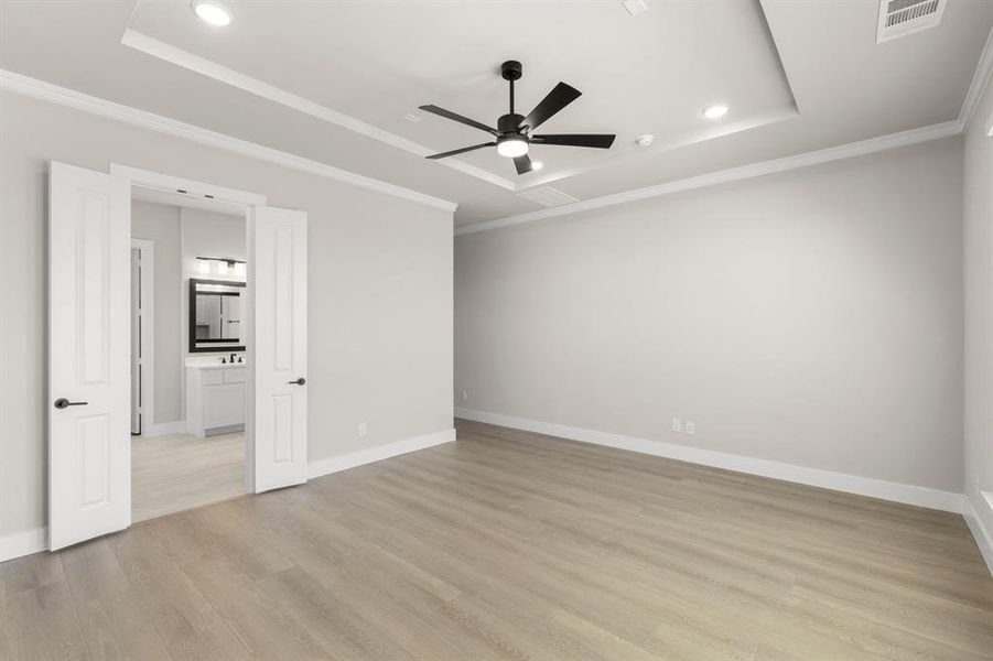 Spacious, unfurnished interior of a new home in Cambridge Estates - Harwood, Prosper (Image 20).