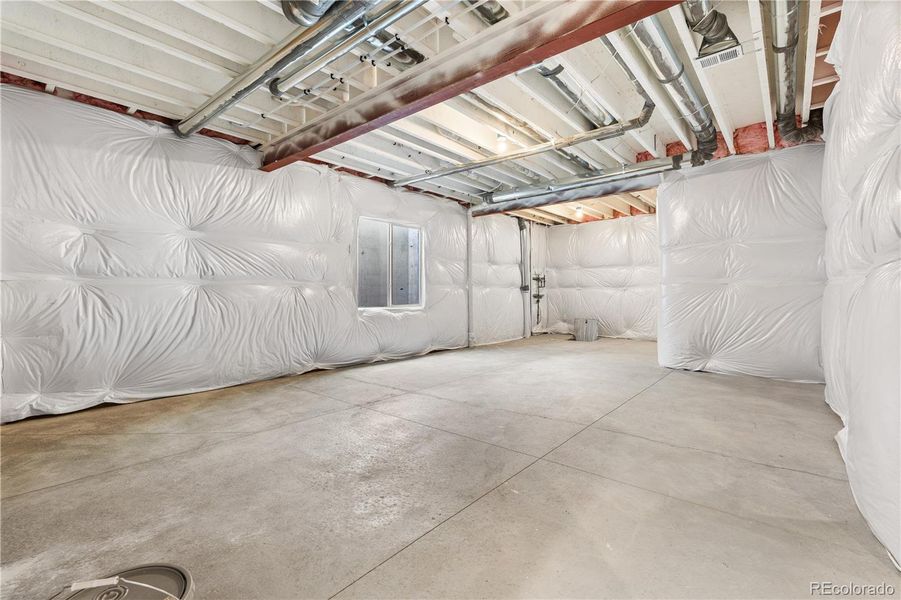 In-progress construction of a new home in Reserve at The Canyons, Castle Pines, CO (Image 31).