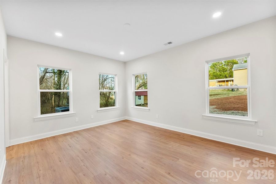 Spacious, unfurnished interior of a new home in , Hickory (Image 21).