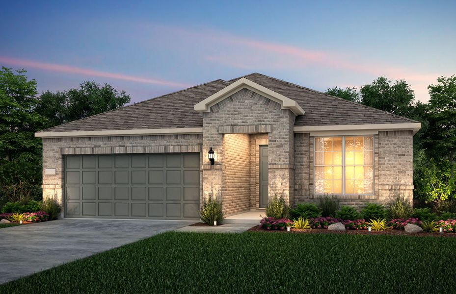 Representative exterior photo of a completed home built from the Prosperity by Del Webb in Sun City Texas, Georgetown, TX (Image 23).