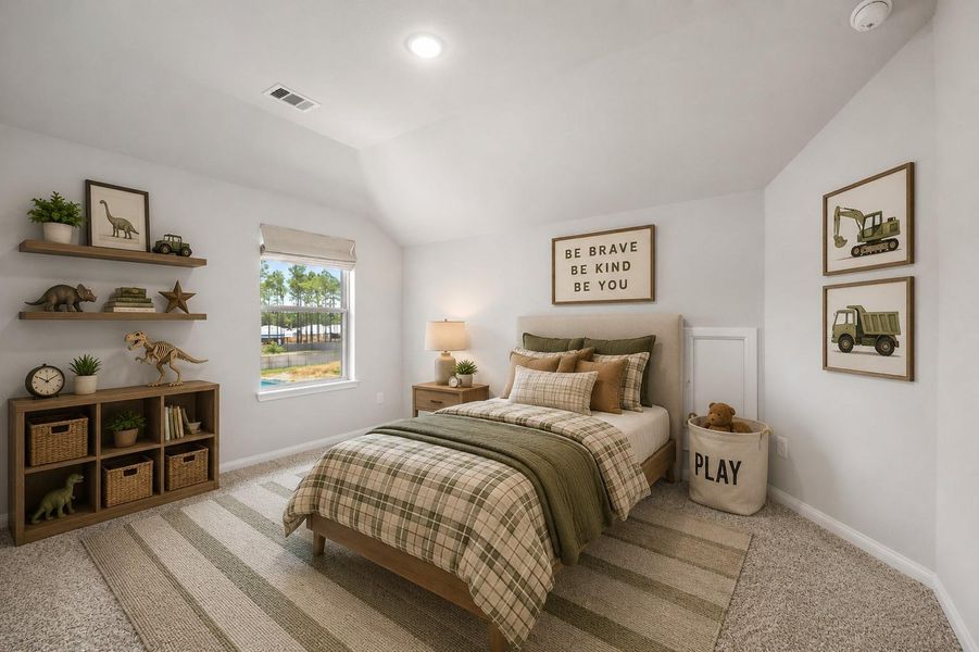 5th bedroom and located on the 2nd level *Virtually staged