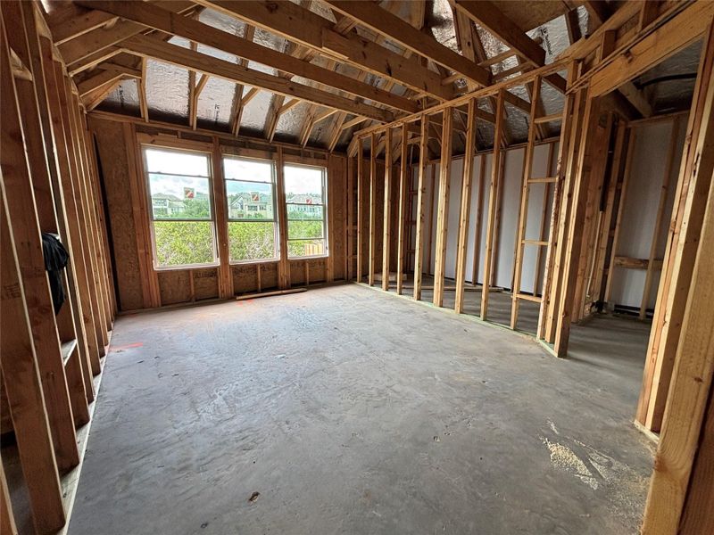 In-progress construction of a new home in Provence 70s, Austin, TX (Image 3). In-progress construction of a new home in Provence 70s, Austin, TX (Image 3).