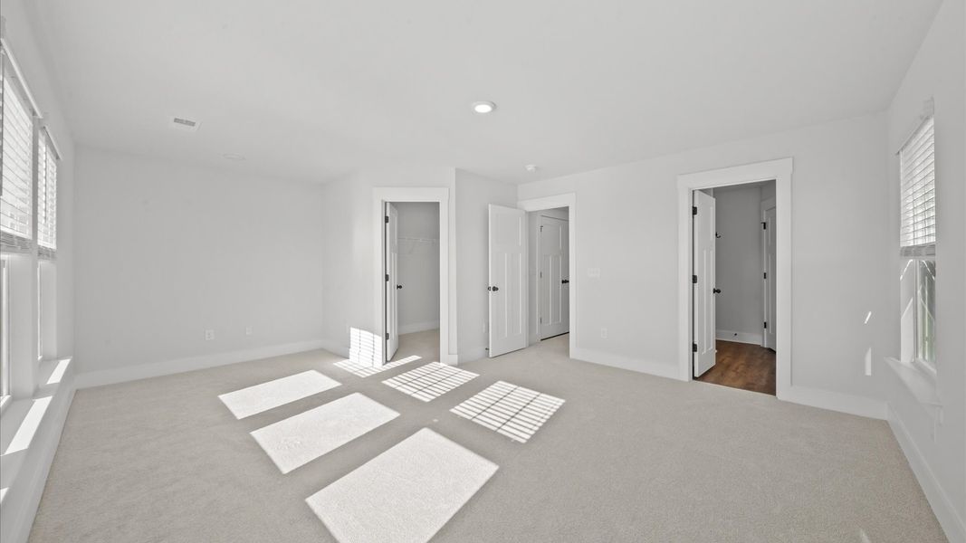 Furnished interior view inside a new home in Gresham Station, Simpsonville (Image 19).