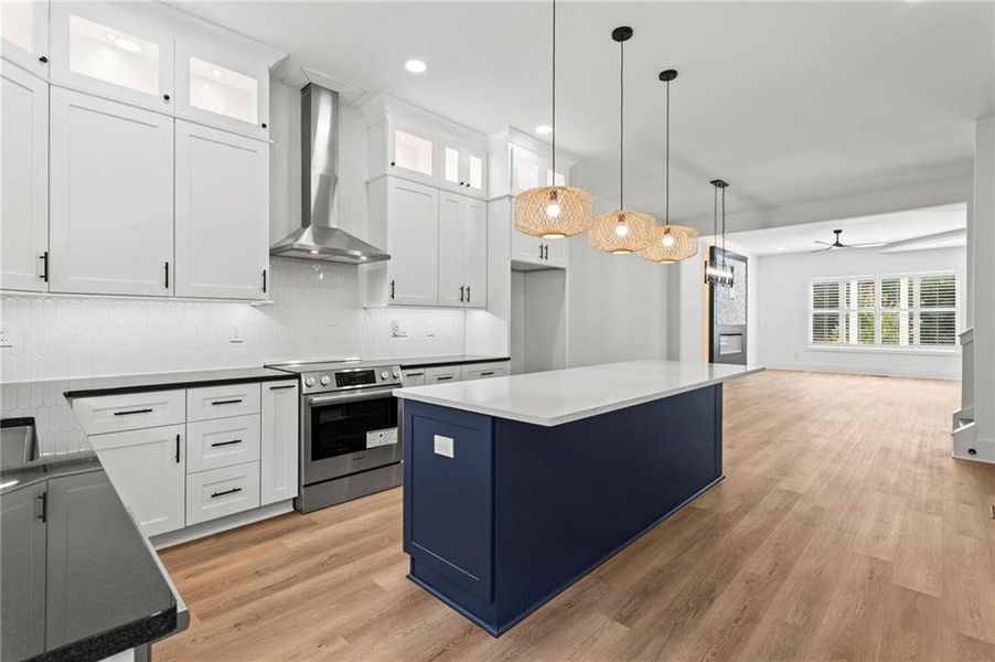 Furnished interior view inside a new home in , Stockbridge (Image 18).