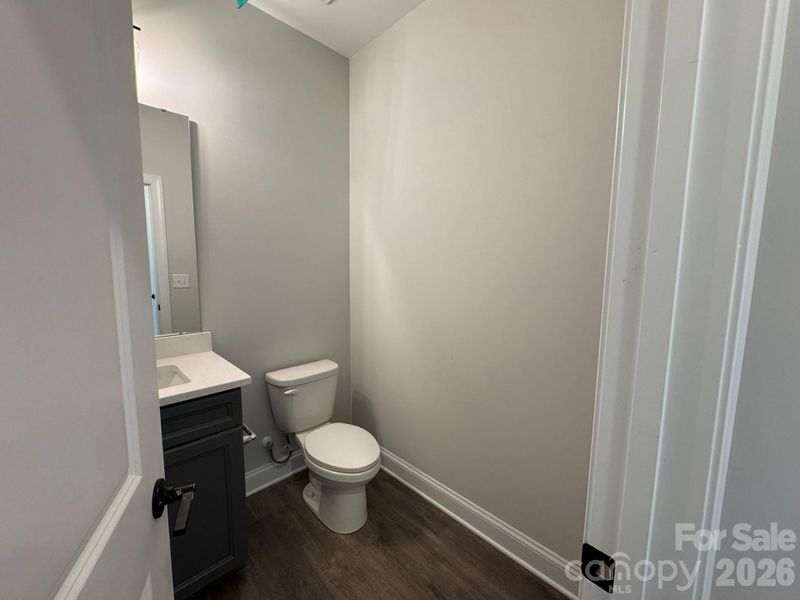 Half bath on the main