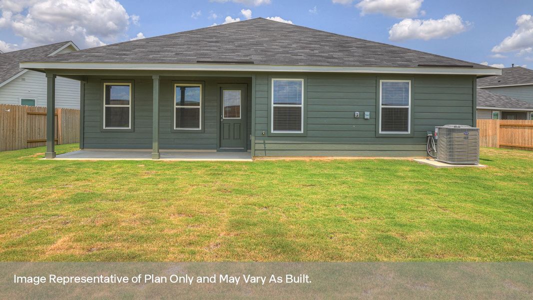 Front exterior of a new home in Trace, San Marcos, TX, highlighting curb appeal (Image 13). Front exterior of a new home in Trace, San Marcos, TX, highlighting curb appeal (Image 13).