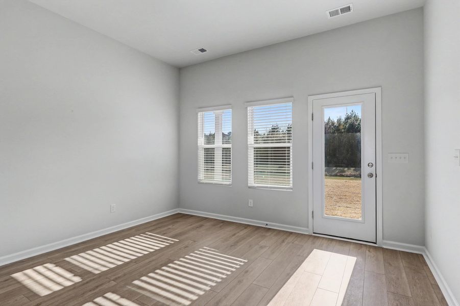 Spacious, unfurnished interior of a new home in Garden Grove, Conway (Image 22). Spacious, unfurnished interior of a new home in Garden Grove, Conway (Image 22).