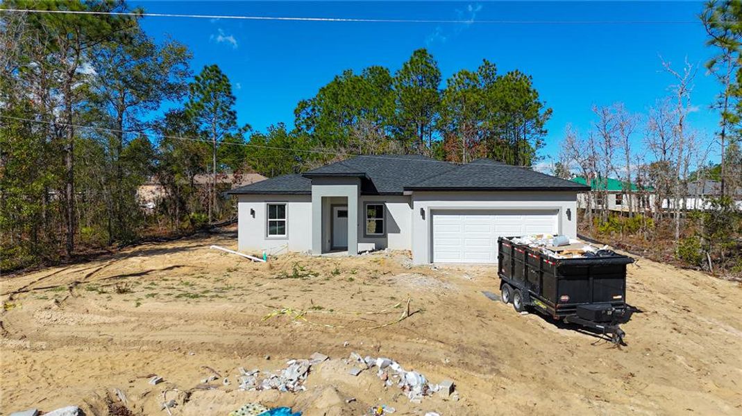In-progress construction of a new home in , Ocala, FL (Image 18).
