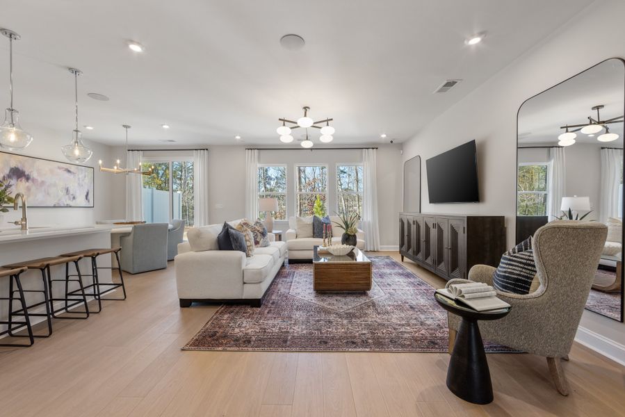 Image 9 representing the Falcon by Tri Pointe Homes in Southbridge, Fort Mill, SC.