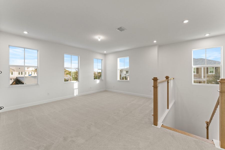 Representative unfurnished interior of a home built from the Amelia by Mattamy Homes in Newfield, Palm City (Image 14).