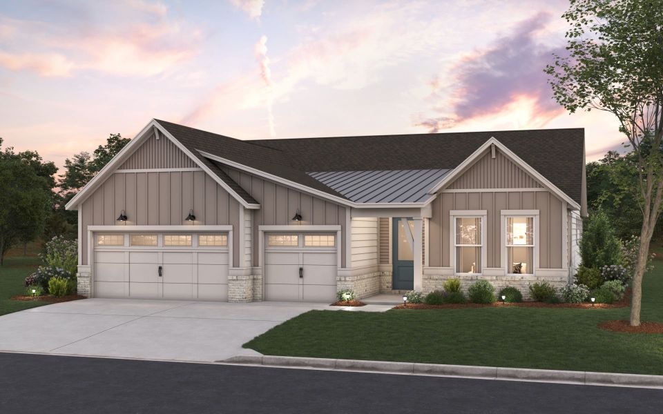 Representative exterior photo of a completed home built from the Ashby by Pulte Homes in Amherst, McDonough, GA (Image 18).