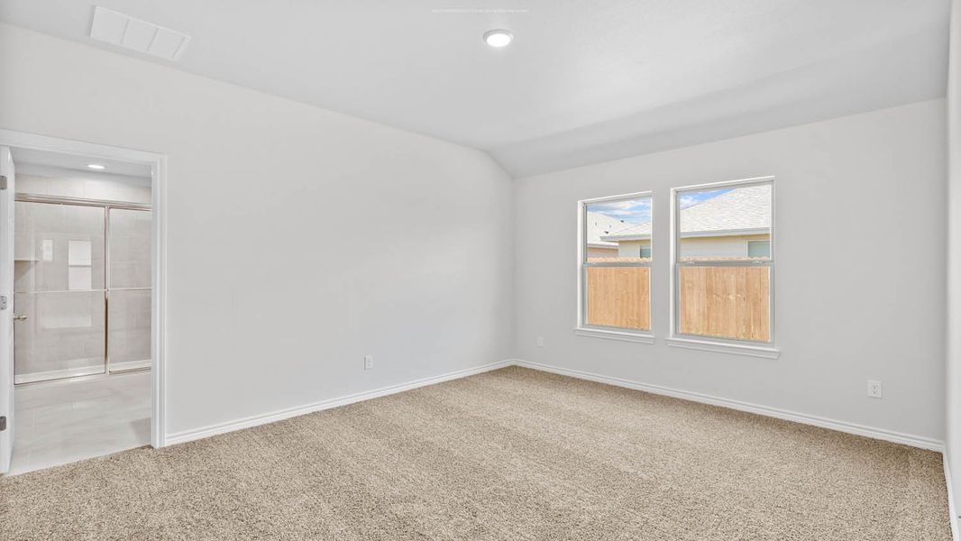 Representative unfurnished interior of a home built from the Baxtor by D.R. Horton in London Towne, Corpus Christi (Image 20). Representative unfurnished interior of a home built from the Baxtor by D.R. Horton in London Towne, Corpus Christi (Image 20).