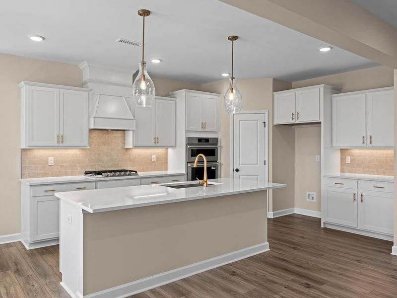 Furnished interior view inside a new home in Tobacco Road, Angier (Image 6).