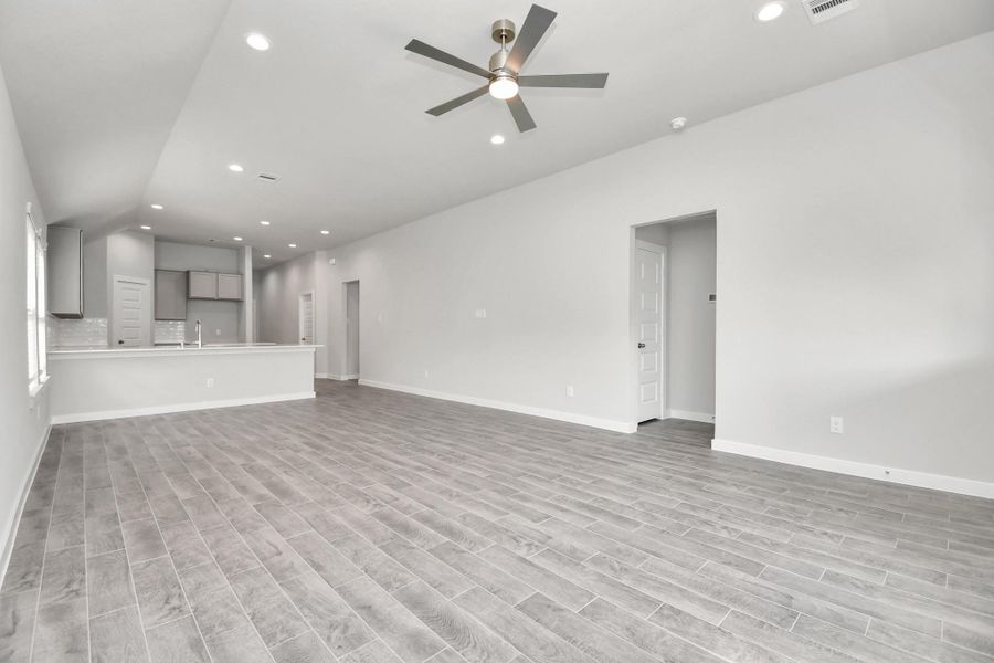 Discover another perspective of the open concept floor plan!