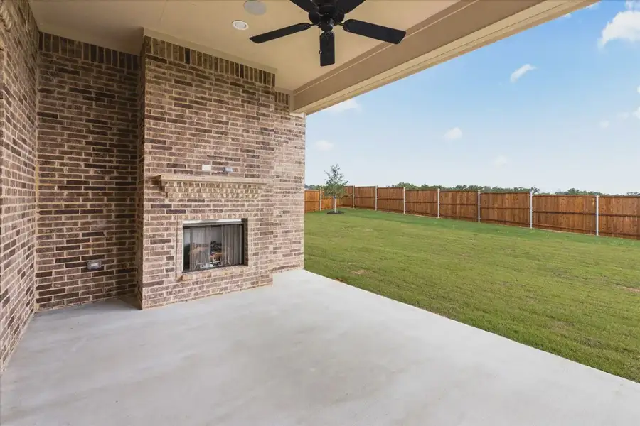 Representative exterior details of a home built from the Vienna II by Chesmar Homes in The Vines, Haslet (Image 2). Representative exterior details of a home built from the Vienna II by Chesmar Homes in The Vines, Haslet (Image 2).