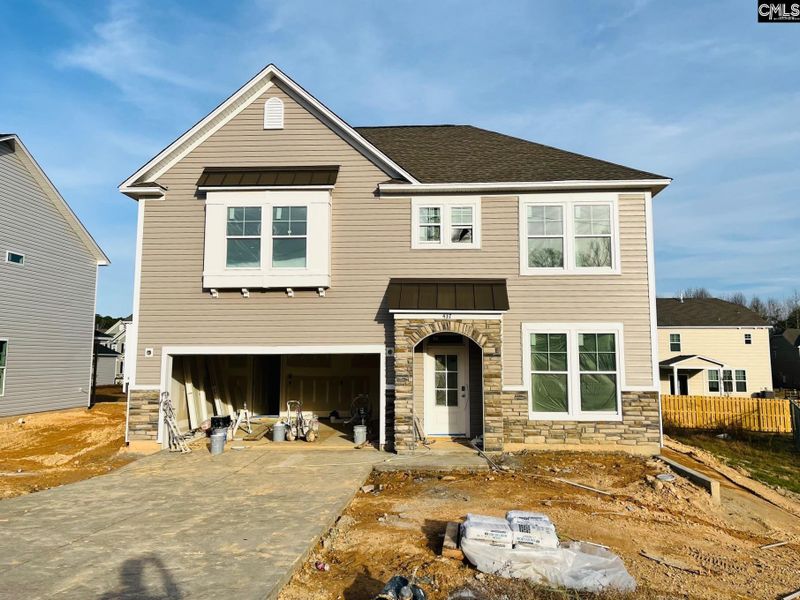 In-progress construction of a new home in Blythewood Farms, Blythewood, SC (Image 24). In-progress construction of a new home in Blythewood Farms, Blythewood, SC (Image 24).