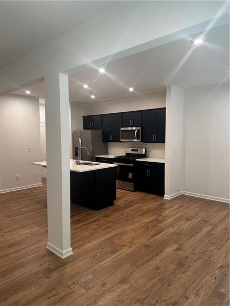 Furnished interior view inside a new home in Park Center Pointe, Austell (Image 4).