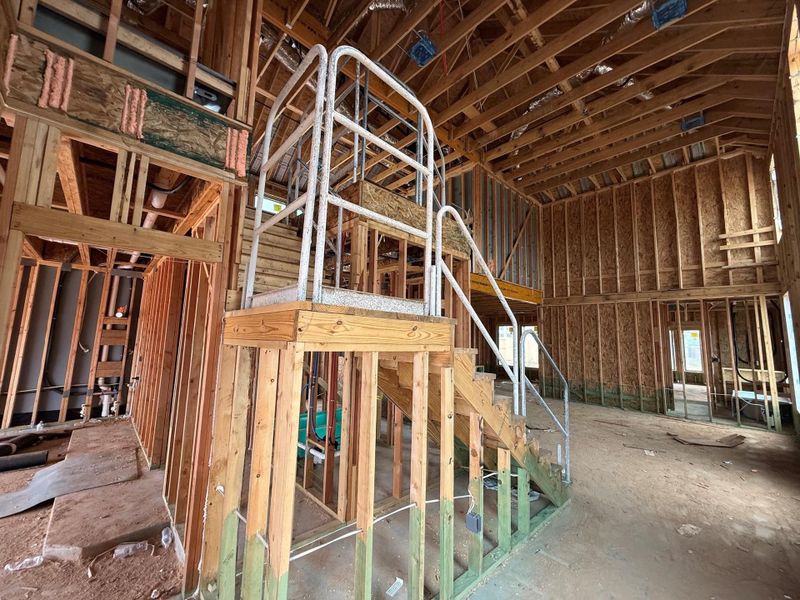 In-progress construction of a new home in Candela, Richmond, TX (Image 6).