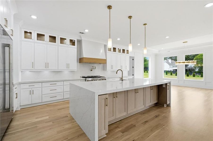 Furnished interior view inside a new home in , Buford (Image 12).