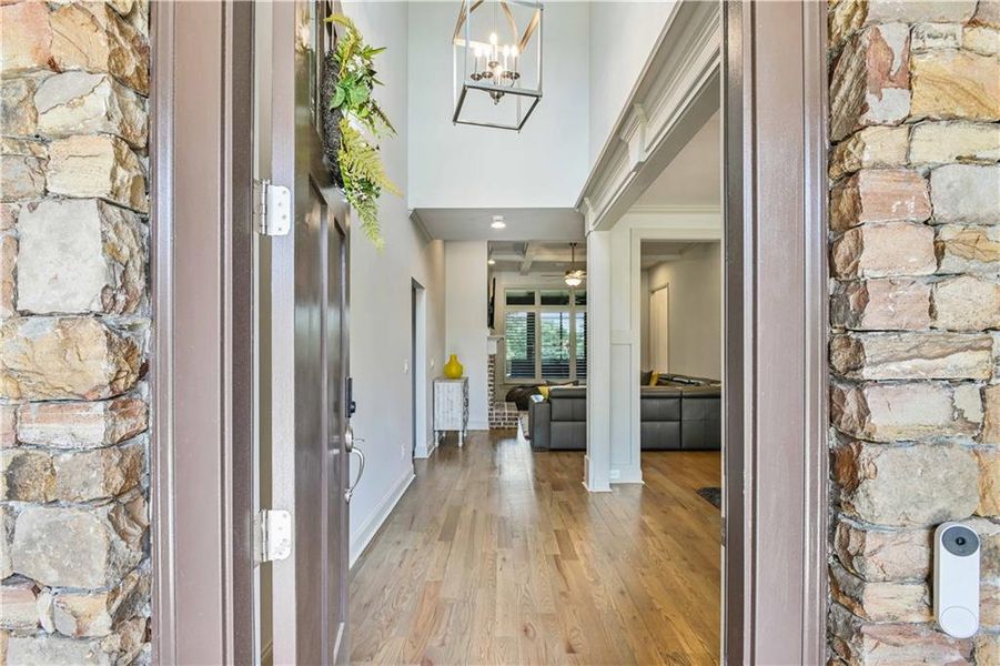 Furnished interior view inside a new home in , Auburn (Image 41).