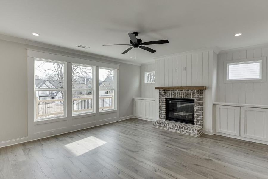Spacious, unfurnished interior of a new home in , Buford (Image 38).