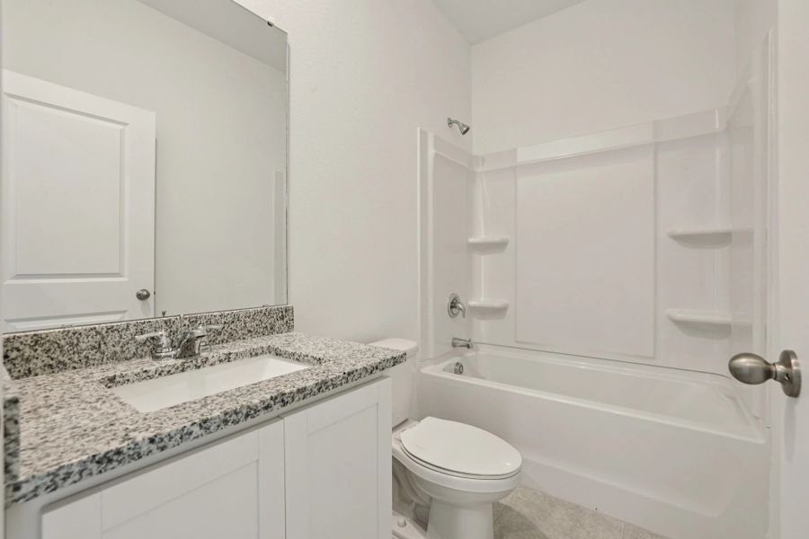 Representative furnished interior of a home built from the Equinox by Starlight Homes in Brookewater at Crossprairie, St. Cloud (Image 13).