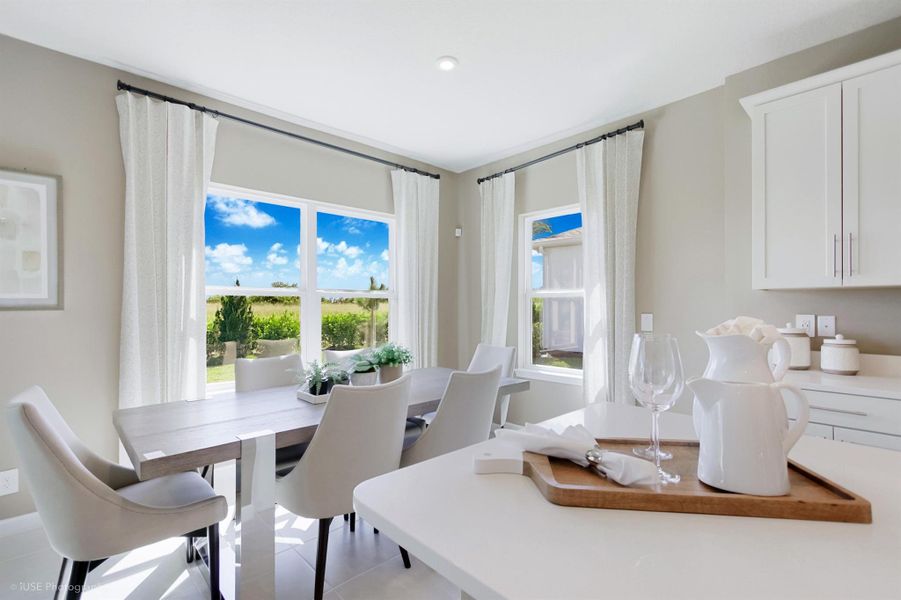 Furnished interior view inside a new home in Spirit of Sebastian, Sebastian (Image 6).