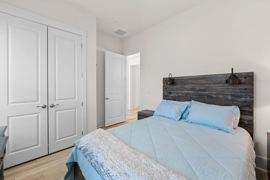 Furnished interior view inside a new home in Summerwind Crossing at Lakes of Cane Bay, Summerville (Image 13).