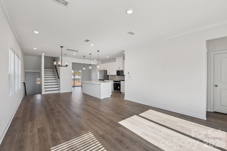 Photo is not of the actual home, but is an inspirational photo of builder’s model home and may depict options, furnishings, and/or decorator features that are not included
